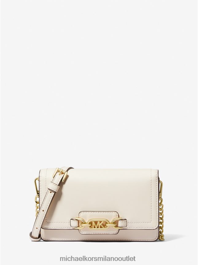 Michael Kors borsa a tracolla extra-small in pelle color erica donne lt. panna P06L0L917 Accessori