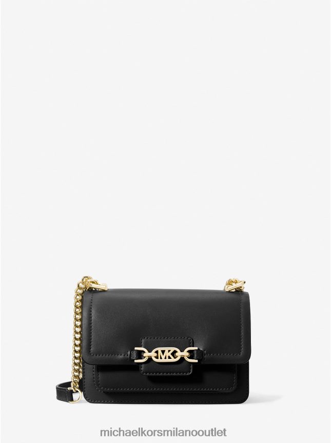 Michael Kors borsa a tracolla extra-small in pelle color erica donne nero P06L0L981 Accessori