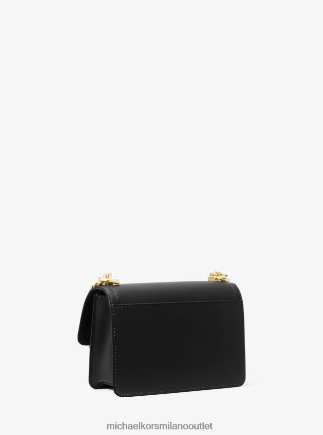 Michael Kors borsa a tracolla extra-small in pelle color erica donne nero P06L0L981 Accessori