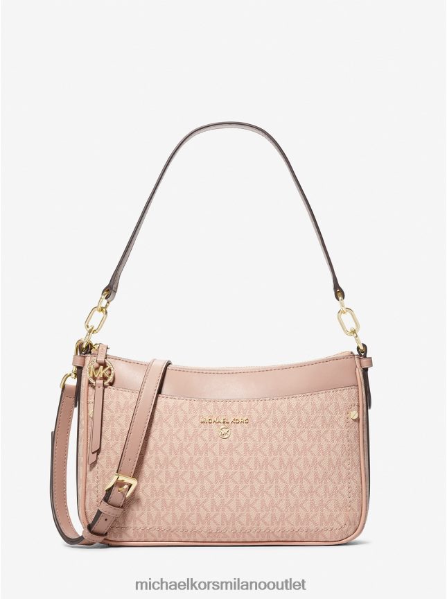 Michael Kors borsa a tracolla media con logo jet set donne balletto P06L0L1017 Accessori