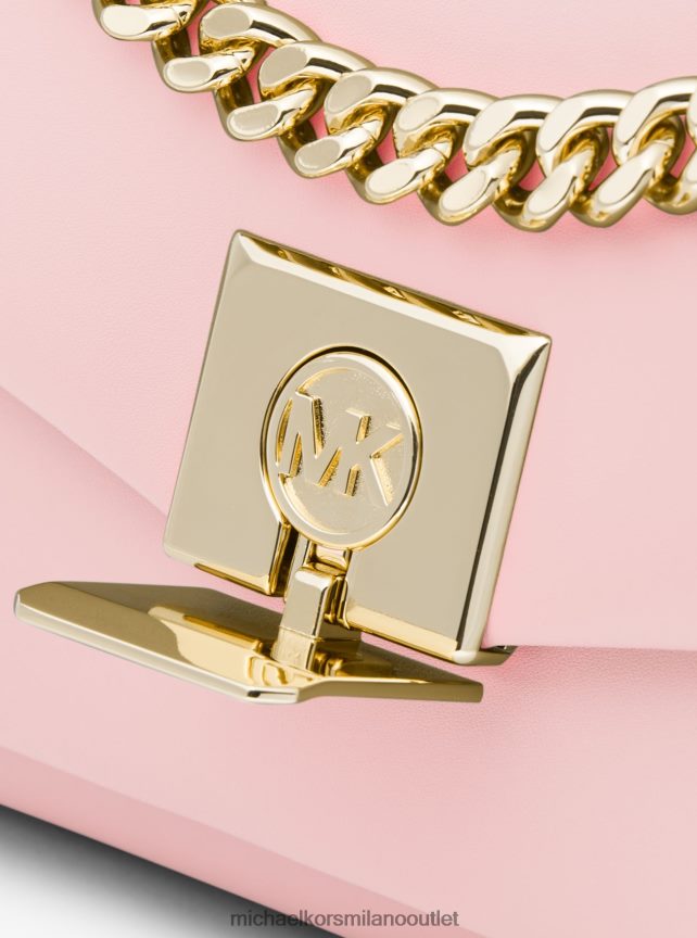 Michael Kors borsa a tracolla media in pelle lita donne fard in polvere P06L0L828 Accessori