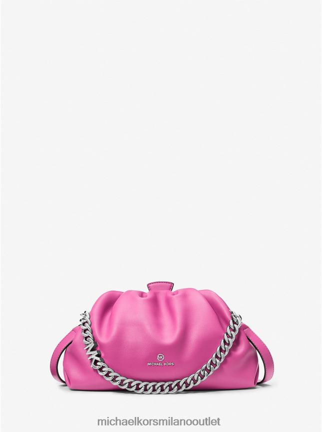 Michael Kors borsa a tracolla nola piccola in ecopelle donne rosso ciliegia P06L0L982 Accessori