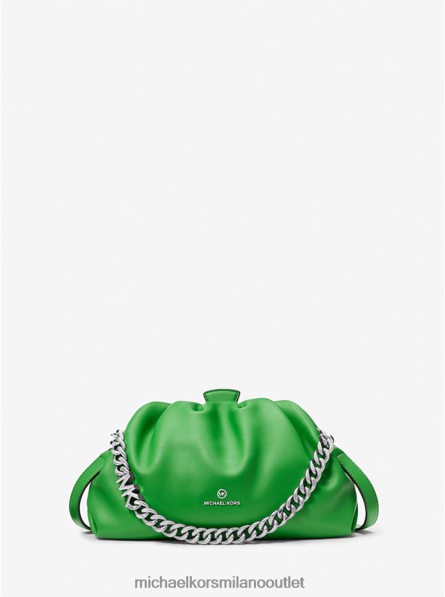 Michael Kors borsa a tracolla nola piccola in ecopelle donne verde palma P06L0L984 Accessori