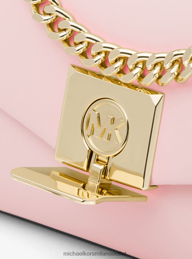 Michael Kors borsa a tracolla piccola in pelle lita donne fard in polvere P06L0L1022 Accessori