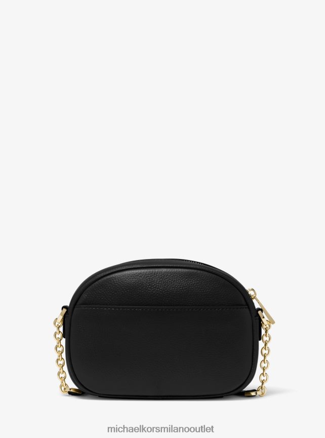 Michael Kors borsa a tracolla piccola in pelle martellata con fascino jet set donne nero P06L0L666 Accessori