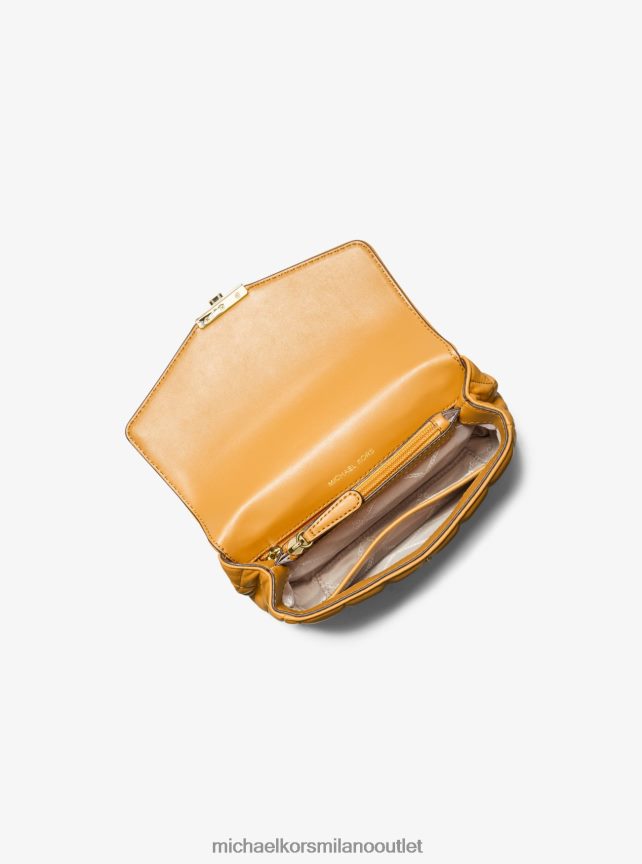Michael Kors borsa a tracolla soho piccola in pelle trapuntata donne calendula P06L0L766 Accessori