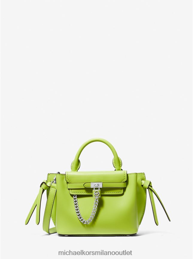 Michael Kors borsa hamilton legacy extra piccola in pelle con cintura donne brt limetta P06L0L652 Accessori