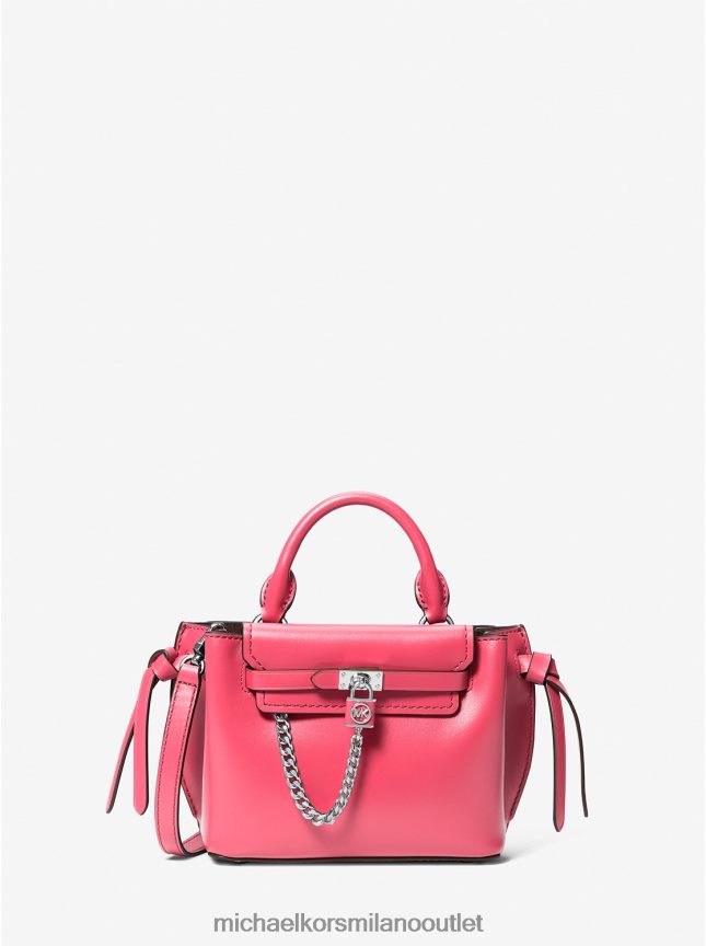 Michael Kors borsa hamilton legacy extra piccola in pelle con cintura donne geranio P06L0L650 Accessori
