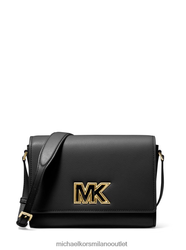 Michael Kors borsa messenger mimi media in pelle donne nero P06L0L948 Accessori