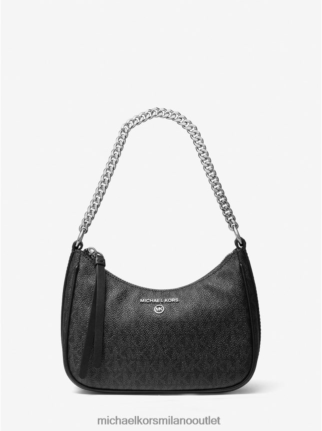 Michael Kors piccola pochette con logo con ciondolo jet set donne nero P06L0L1353 Accessori