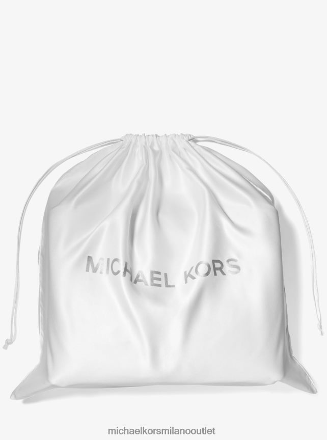 Michael Kors sacchetto antipolvere in tessuto con logo extra-large donne bianco P06L0L1034 Accessori