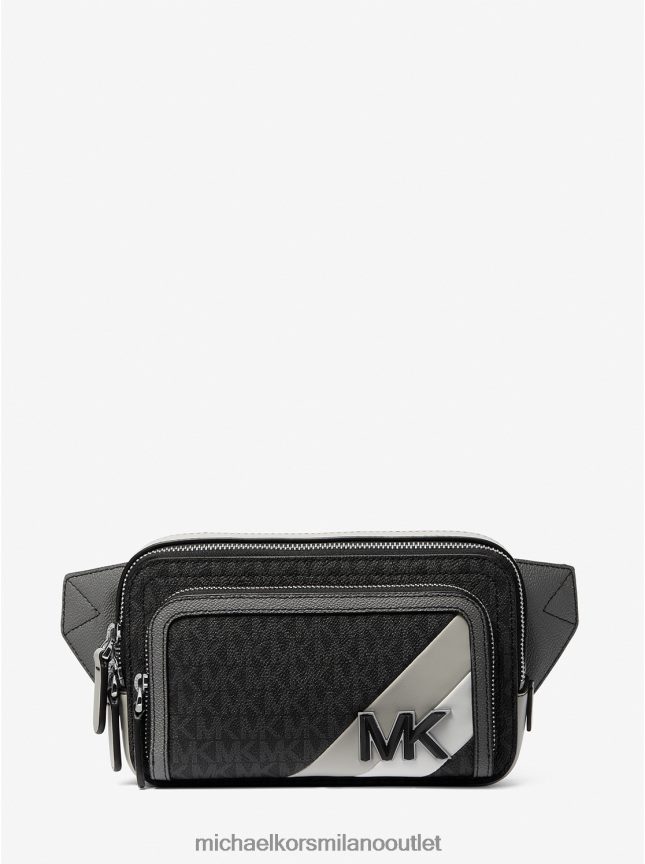 Michael Kors zaino a tracolla con logo Hudson donne alluminio P06L0L803 Accessori