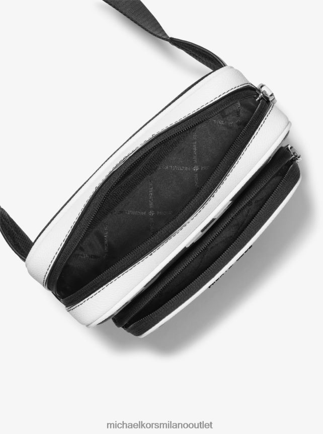 Michael Kors zaino a tracolla con logo grafico Cooper donne combinazione nera P06L0L804 Accessori