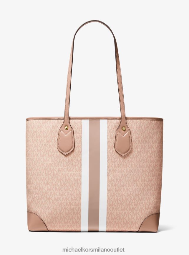 Michael Kors Borsa tote Eva con logo a righe grandi donne balletto multiplo P06L0L1072 Accessori