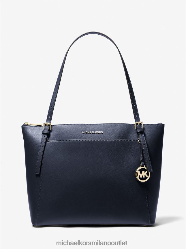 Michael Kors Borsa tote Voyager grande in pelle Saffiano donne Marina Militare P06L0L1150 Accessori