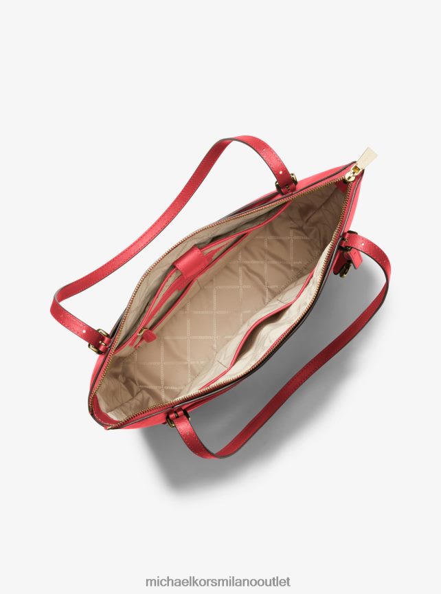 Michael Kors Borsa tote Voyager grande in pelle Saffiano donne fiamma P06L0L1145 Accessori