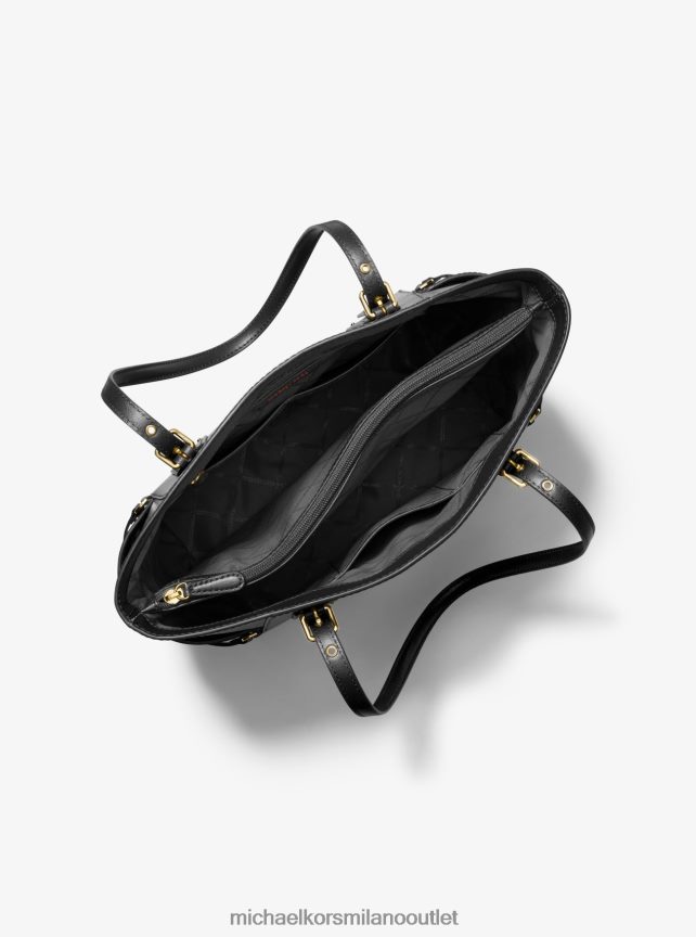 Michael Kors Borsa tote Voyager piccola in pelle donne nero P06L0L1149 Accessori