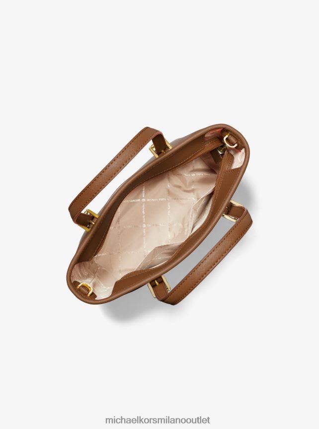 Michael Kors Borsa tote jet set da viaggio extra-small in pelle saffiano con cerniera superiore donne bagaglio P06L0L1101 Accessori