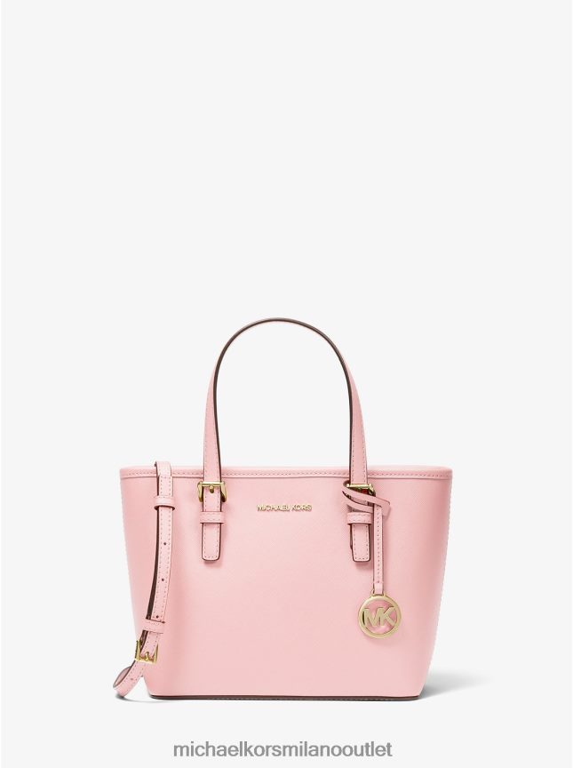 Michael Kors Borsa tote jet set da viaggio extra-small in pelle saffiano con cerniera superiore donne fard in polvere P06L0L1100 Accessori
