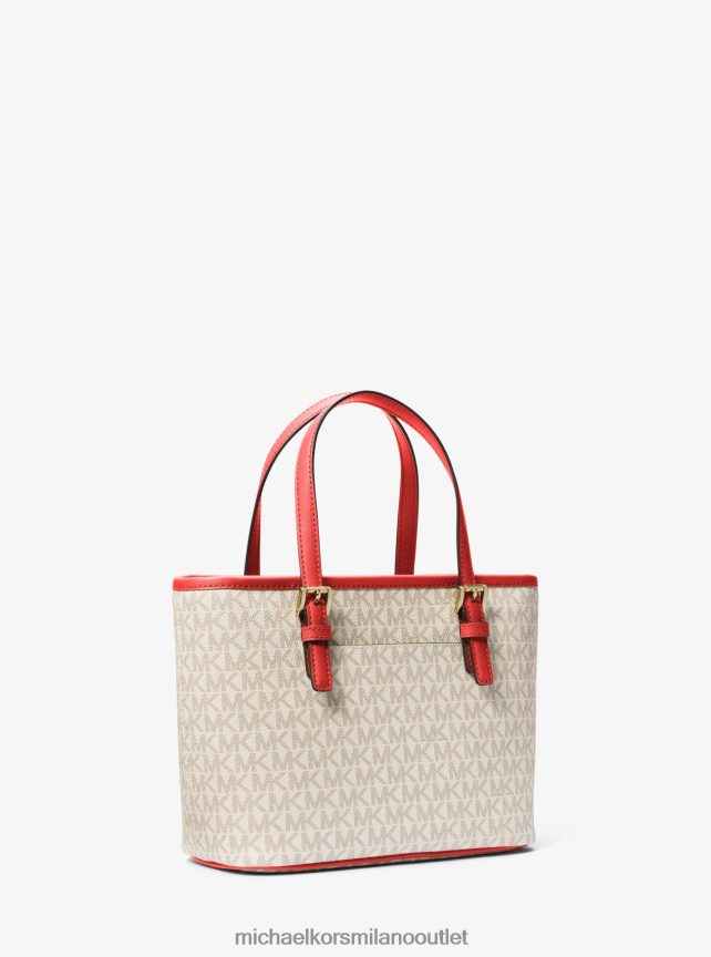 Michael Kors Borsa tote jet set travel extra piccola con logo e cerniera superiore donne papavero multi P06L0L1102 Accessori
