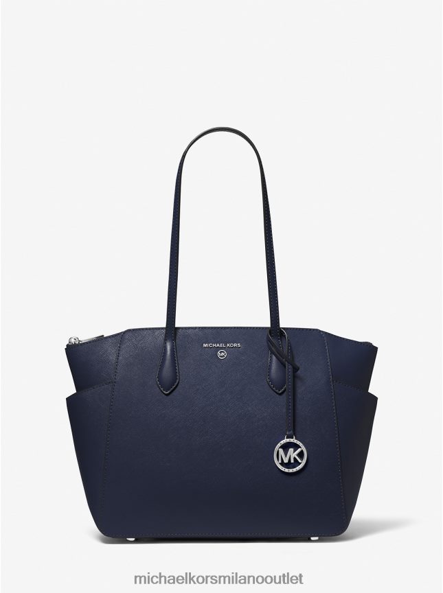 Michael Kors Borsa tote marilyn media in pelle saffiano donne Marina Militare P06L0L1044 Accessori