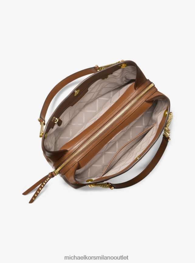 Michael Kors borsa a tracolla piper grande in pelle martellata donne bagaglio P06L0L1069 Accessori