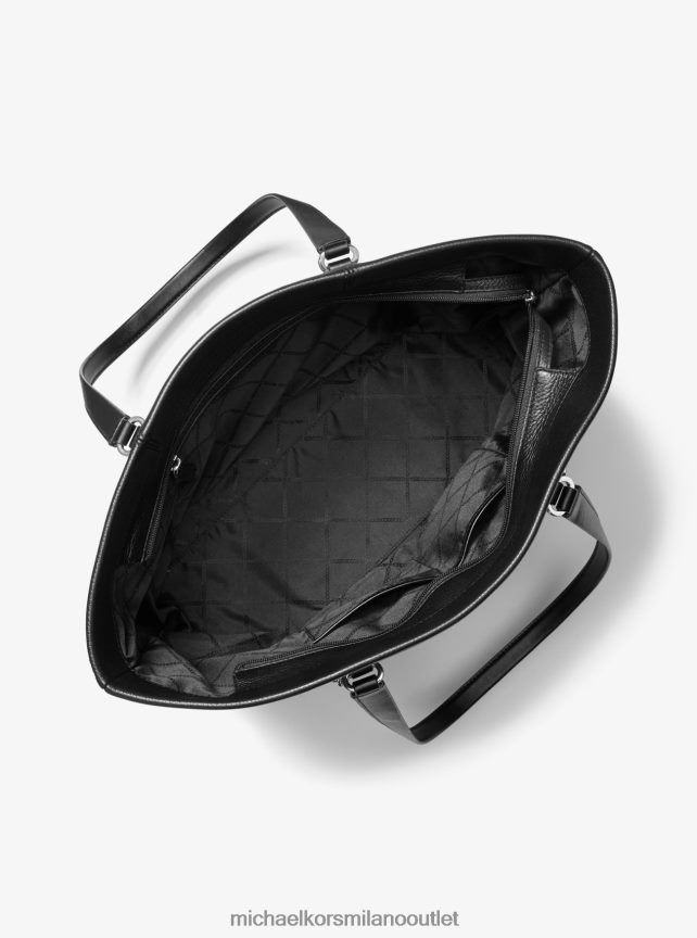 Michael Kors borsa tote slater grande in pelle martellata donne nero P06L0L1079 Accessori