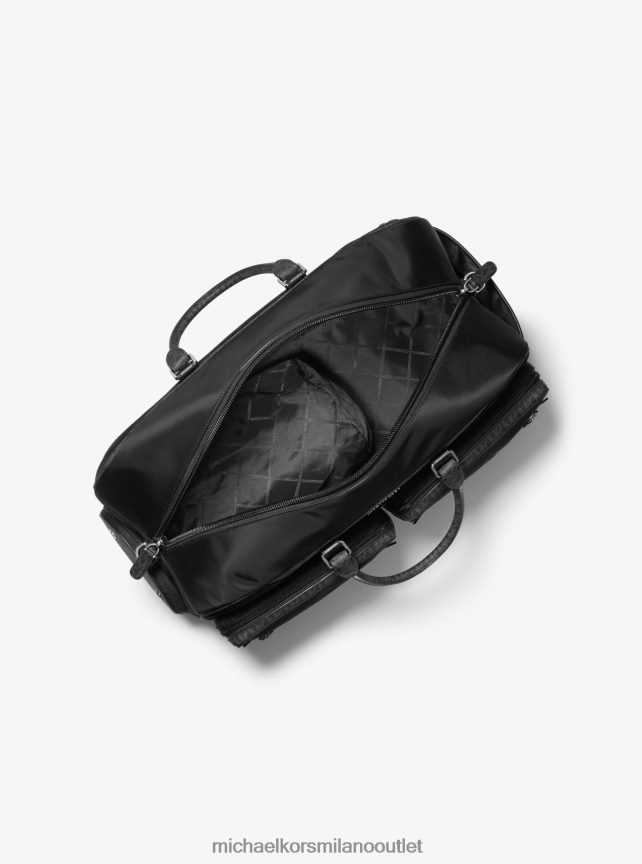 Michael Kors Borsone in nylon Brooklyn donne nero P06L0L1573 Accessori