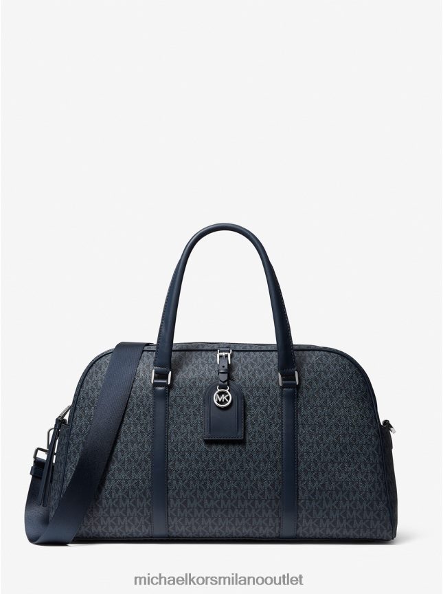 Michael Kors borsa da weekend Heritage extra large con logo donne admrl/plblue P06L0L1535 Accessori