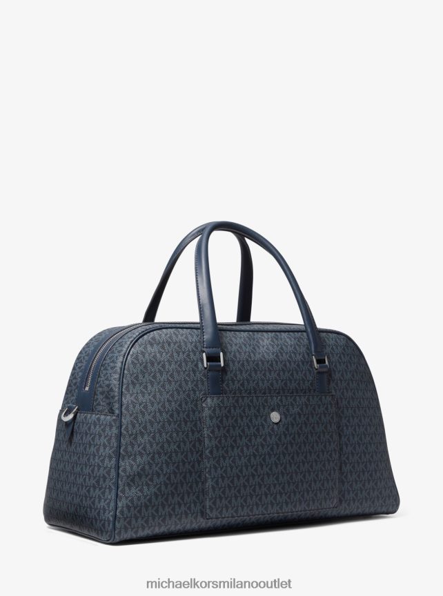 Michael Kors borsa da weekend Heritage extra large con logo donne admrl/plblue P06L0L1535 Accessori