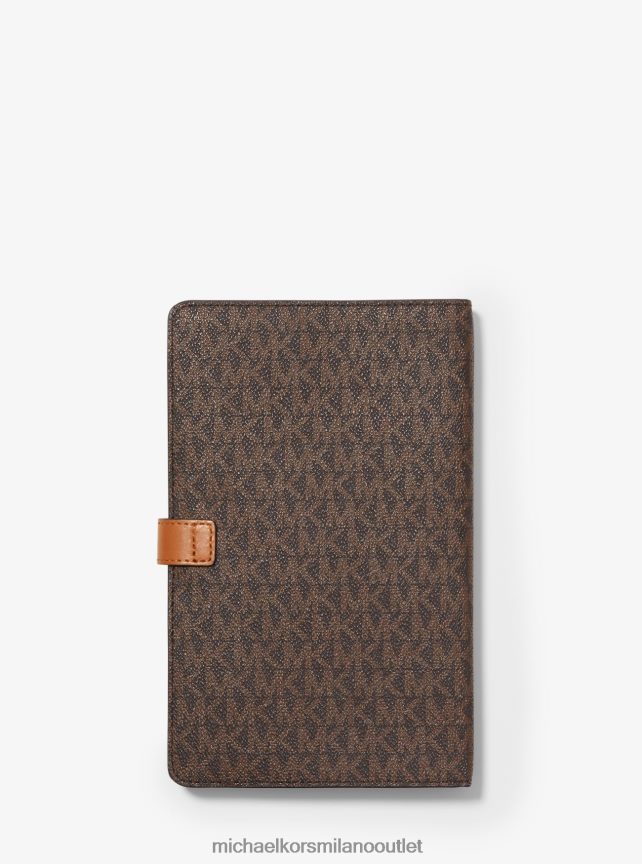 Michael Kors taccuino medio con righe con logo donne brn/ghianda P06L0L1548 Accessori
