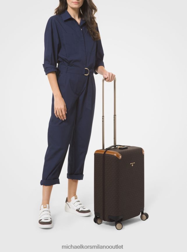 Michael Kors valigia con logo donne brn/ghianda P06L0L1525 Accessori