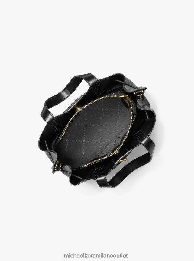 Michael Kors Borsa Emilia piccola con logo donne nero P06L0L1420 Accessori