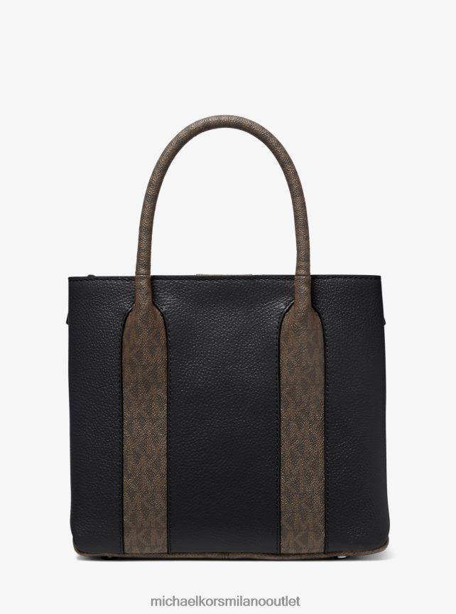 Michael Kors Borsa messenger Austin media in pelle martellata donne nero P06L0L1478 Accessori