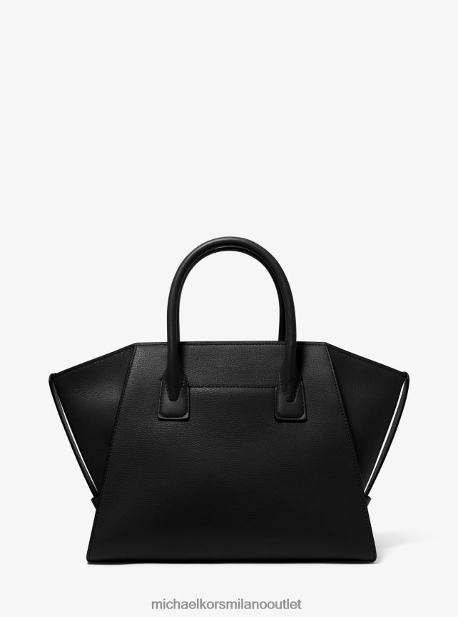 Michael Kors borsa Avril grande in pelle con cerniera superiore donne nero P06L0L1453 Accessori