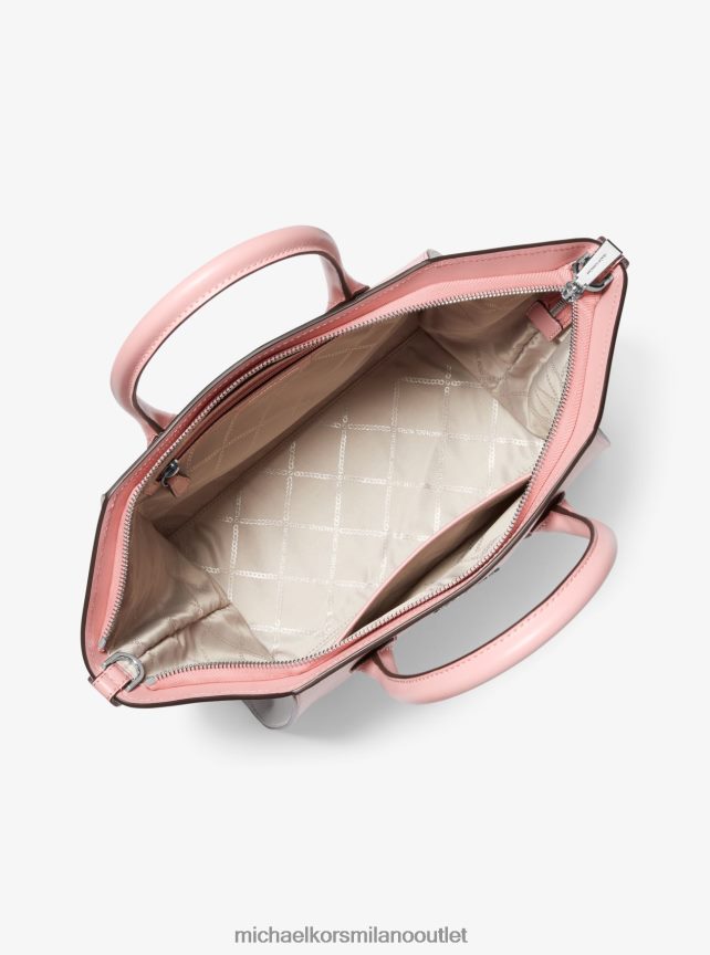 Michael Kors borsa Avril grande in pelle martellata color block con cerniera superiore donne primula multi P06L0L1444 Accessori