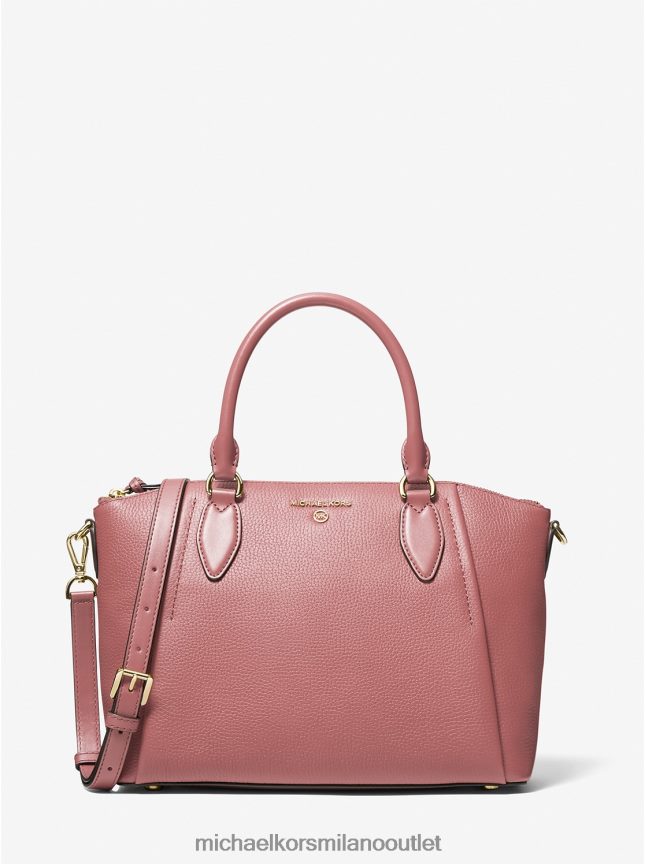 Michael Kors borsa Siena media in pelle martellata donne rosa P06L0L1506 Accessori