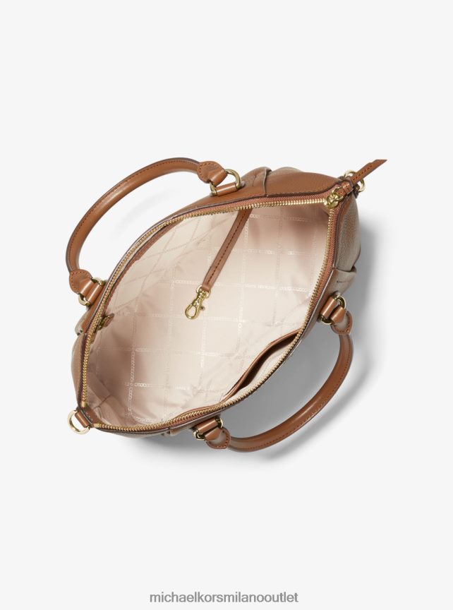 Michael Kors borsa Siena media in pelle martellata donne rosa tenue P06L0L1512 Accessori