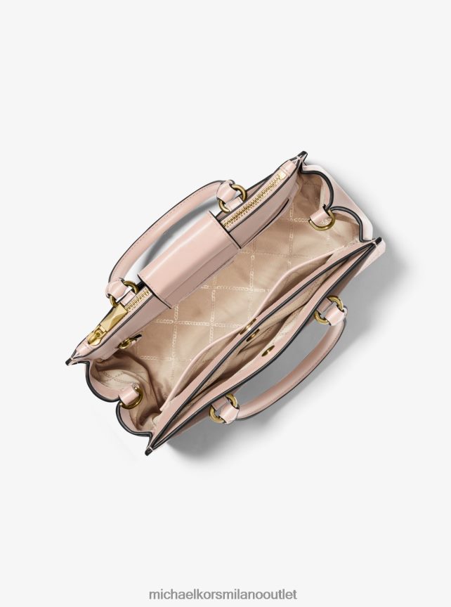 Michael Kors borsa everly media in pelle saffiano donne rosa tenue P06L0L1442 Accessori