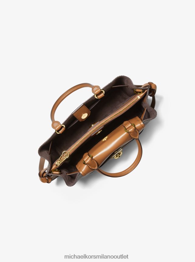 Michael Kors borsa hamilton legacy con cintura e logo piccolo donne brn/ghianda P06L0L1471 Accessori