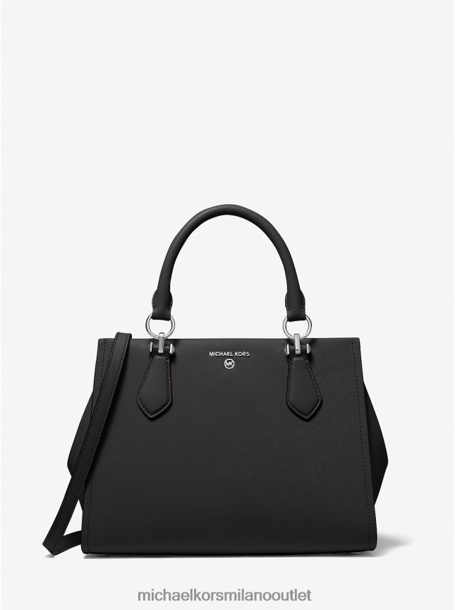 Michael Kors borsa marilyn media in pelle saffiano donne nero P06L0L1421 Accessori