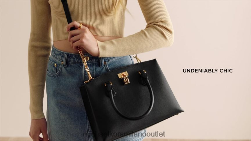 Michael Kors borsa media in pelle saffiano rubino donne cammello P06L0L1482 Accessori