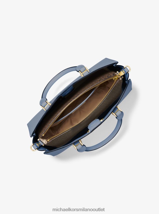 Michael Kors borsa sally media 2 in 1 in pelle saffiano e logo donne denim P06L0L1429 Accessori