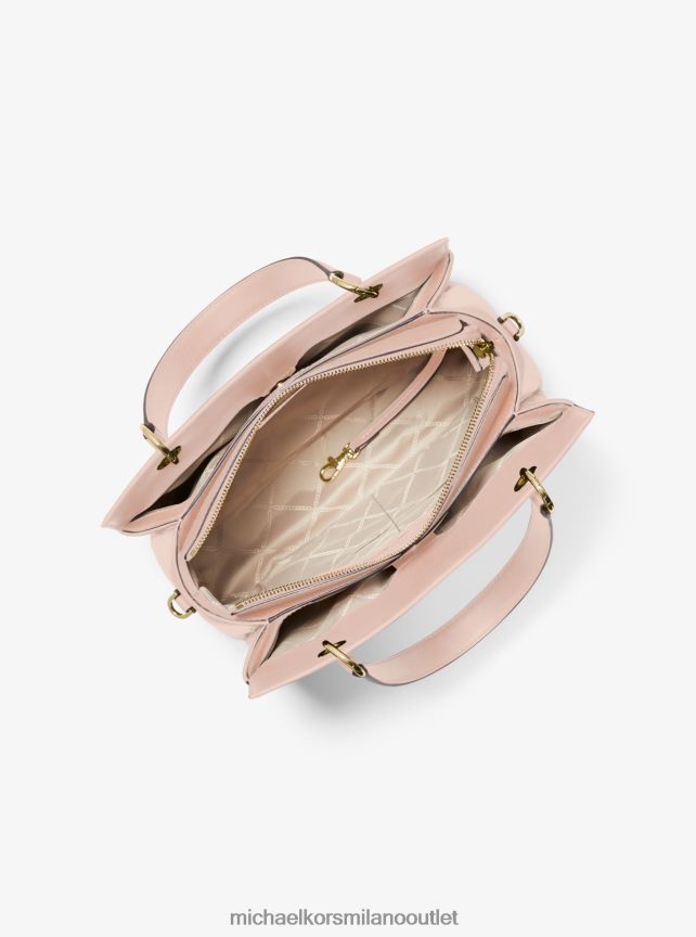 Michael Kors borsa susan media in pelle trapuntata donne rosa tenue P06L0L1513 Accessori