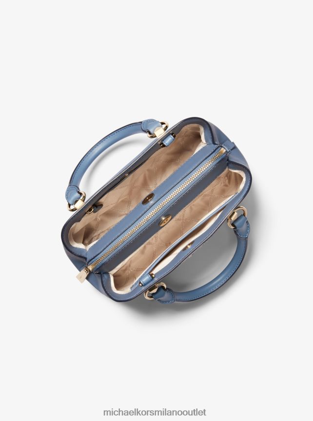 Michael Kors cartella Edith piccola in pelle saffiano donne denim P06L0L1461 Accessori