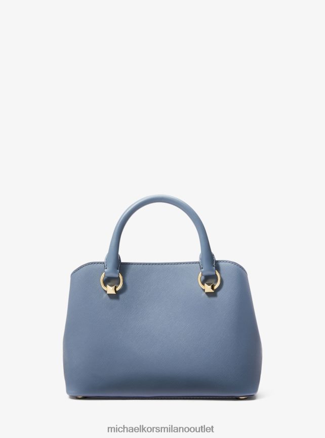 Michael Kors cartella Edith piccola in pelle saffiano donne denim P06L0L1461 Accessori