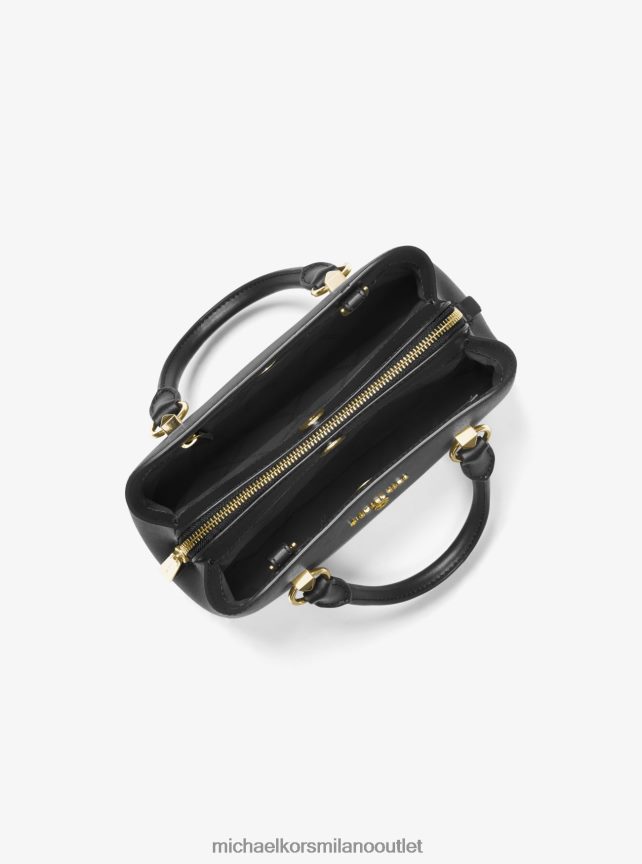 Michael Kors cartella Edith piccola in pelle saffiano donne nero P06L0L1462 Accessori