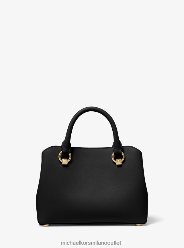 Michael Kors cartella Edith piccola in pelle saffiano donne nero P06L0L1462 Accessori