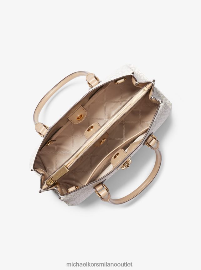 Michael Kors cartella media con logo rubino donne cammello P06L0L1484 Accessori