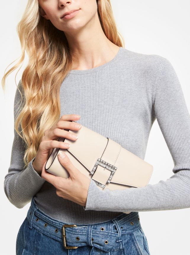 Michael Kors pochette Penelope media in pelle donne lt. panna P06L0L1517 Accessori